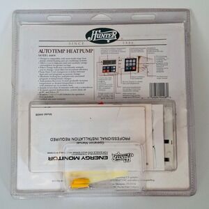 Hunter Auto Temp Heat Pump Digital Programmable Thermostat Model 44408
